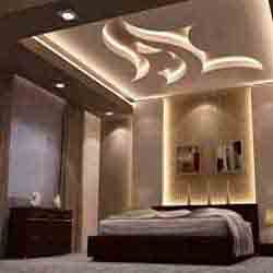 Custom LED lighted ceiling and wall